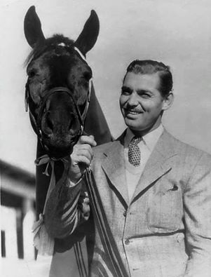 Clark Gable and his Horses